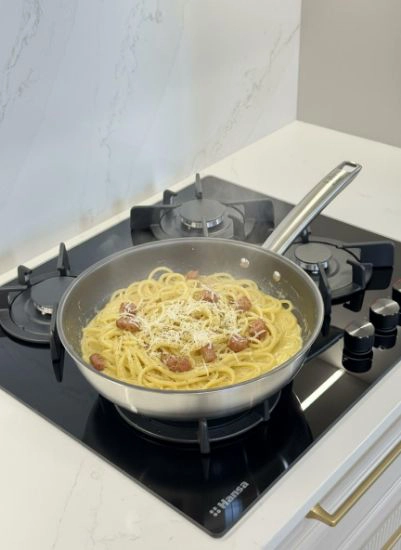 Poza cu Tigaie fără suprefețe chimice, 28cm,Kobach, Lotus Nano